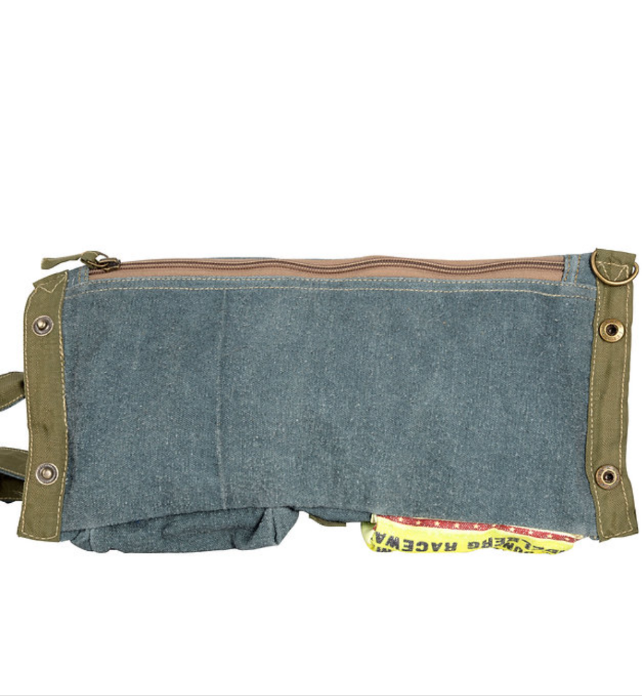 Motorcycle double fold bag