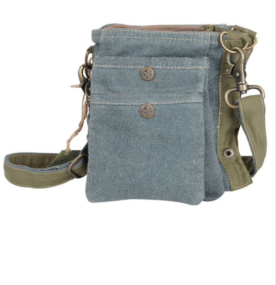 Motorcycle double fold bag