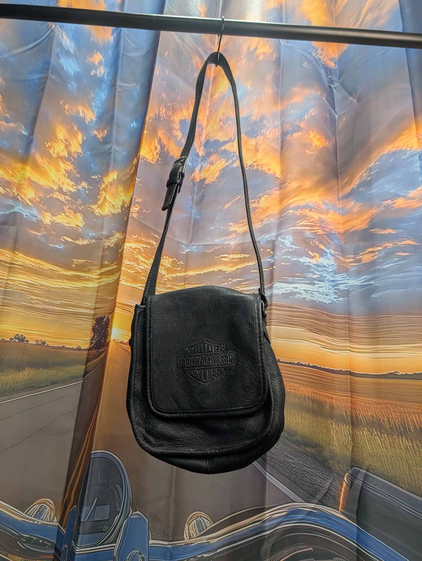 Black Harley-Davidson purse