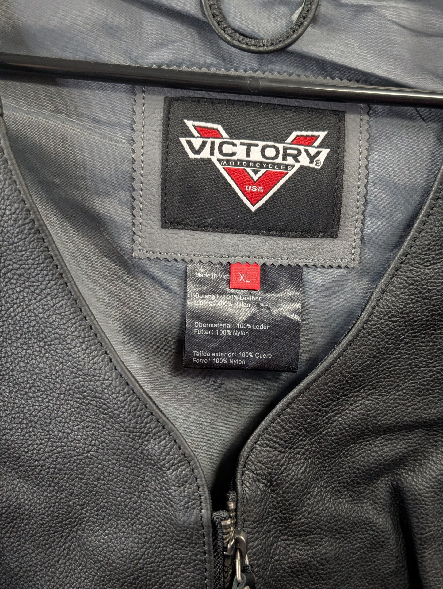 Victory Women's Leather Vest