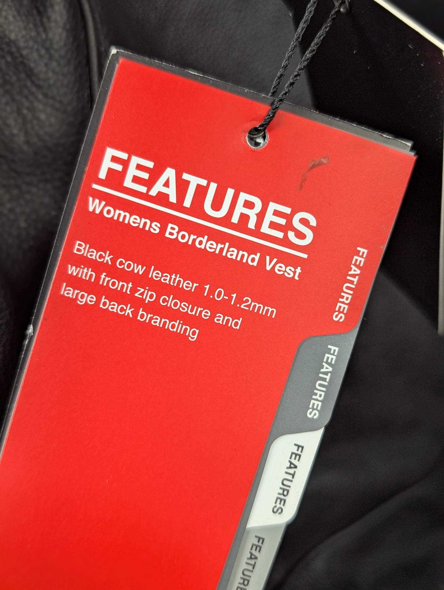 Victory Women's Leather Vest
