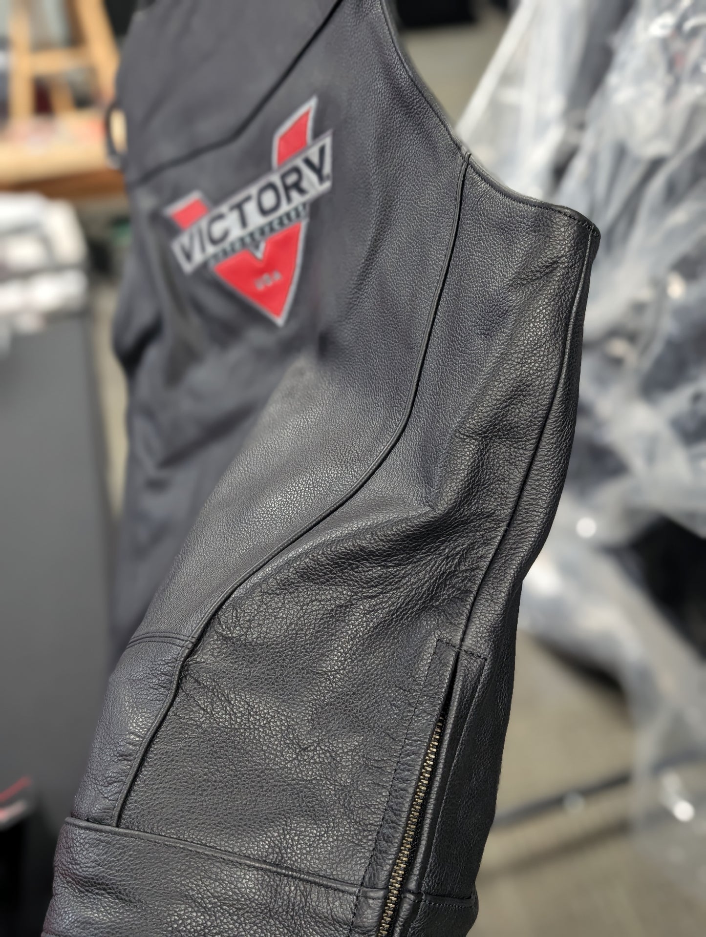 Victory Women's Leather Vest
