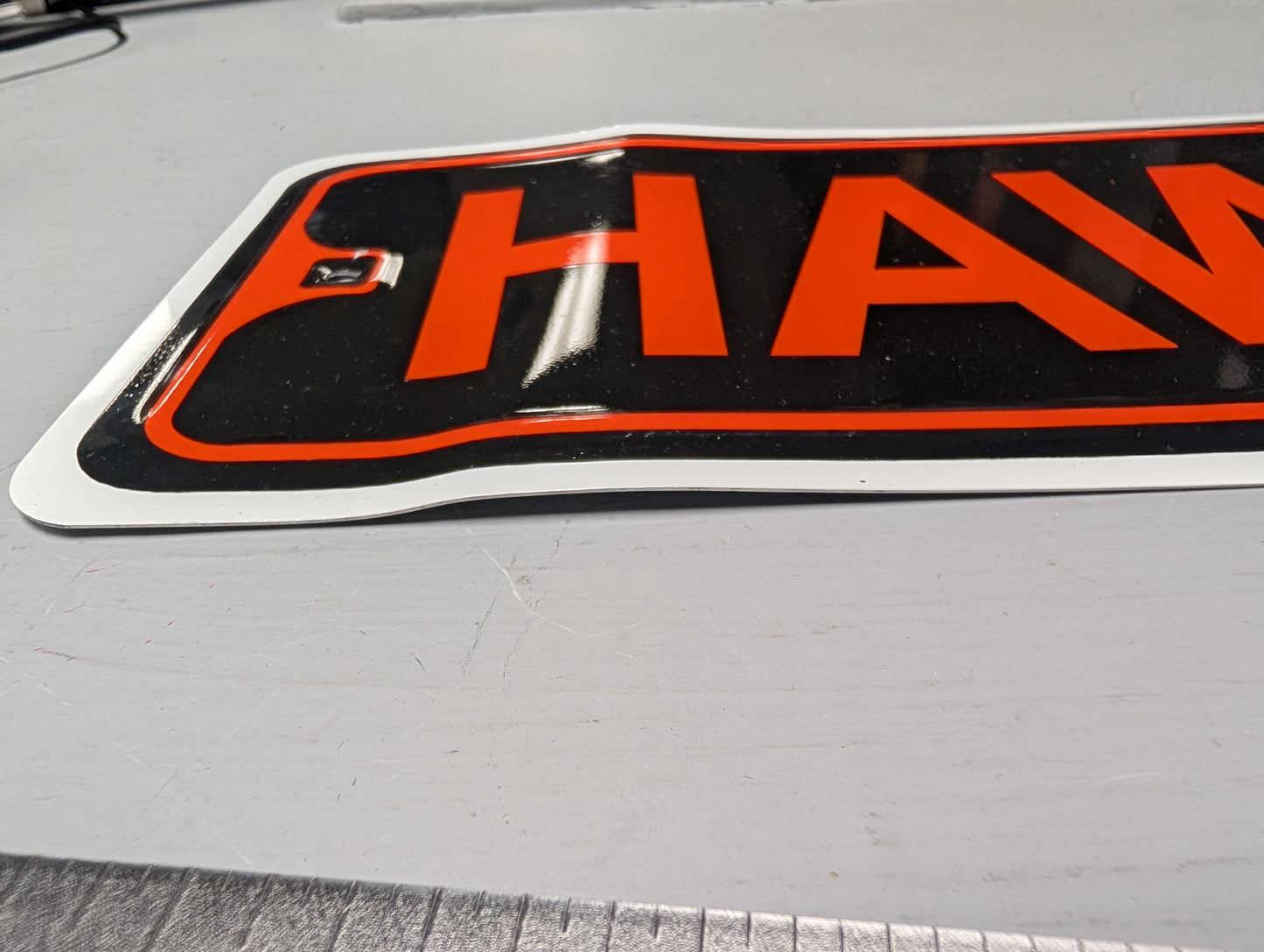 Hog heaven street sign