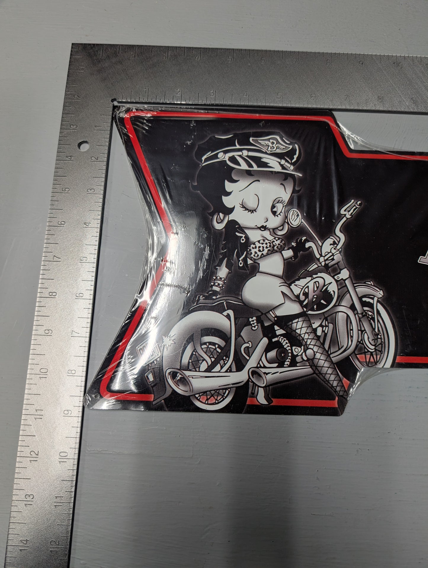 Betty boop Harley-Davidson sign