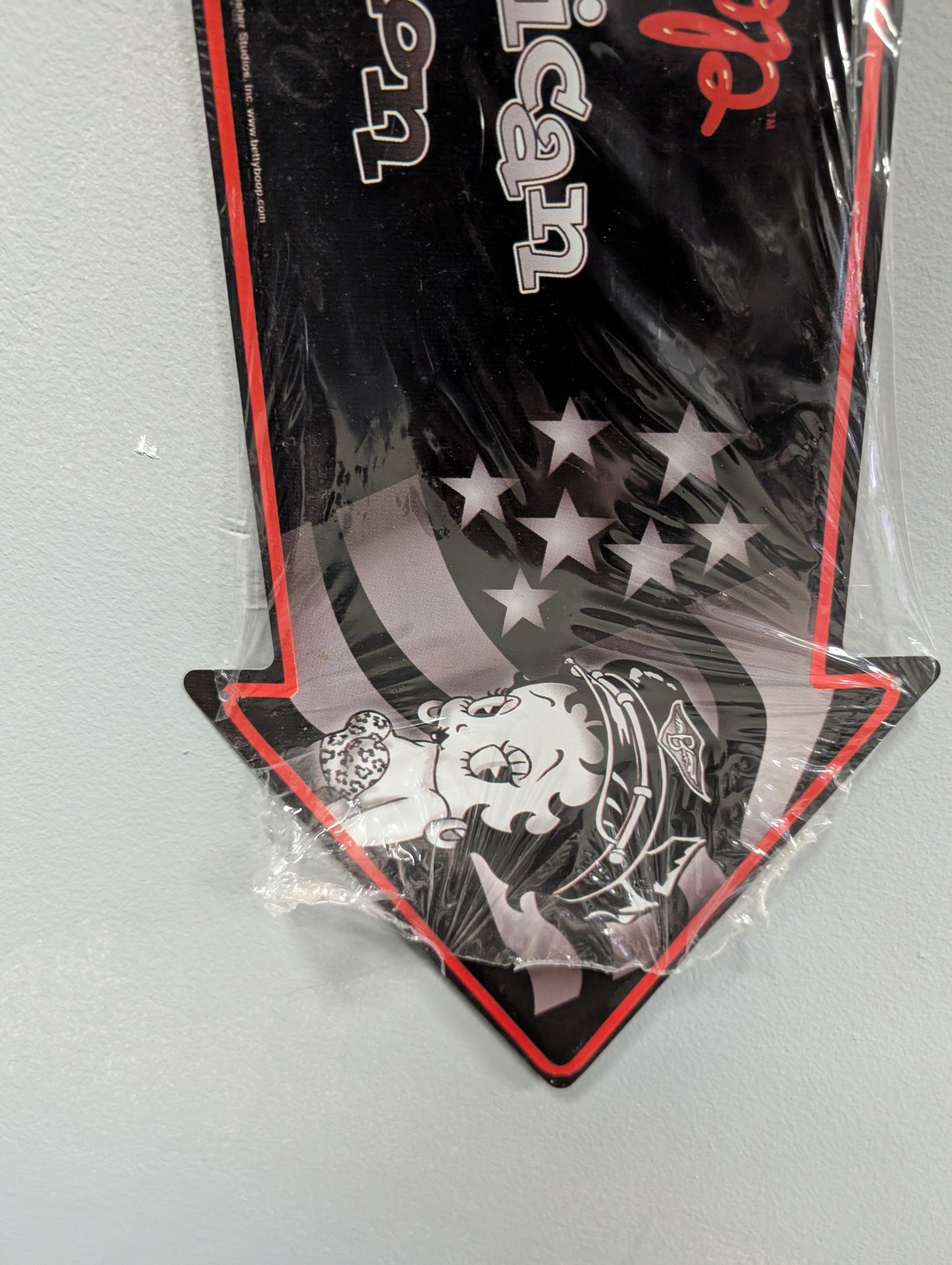 Betty boop Harley-Davidson sign