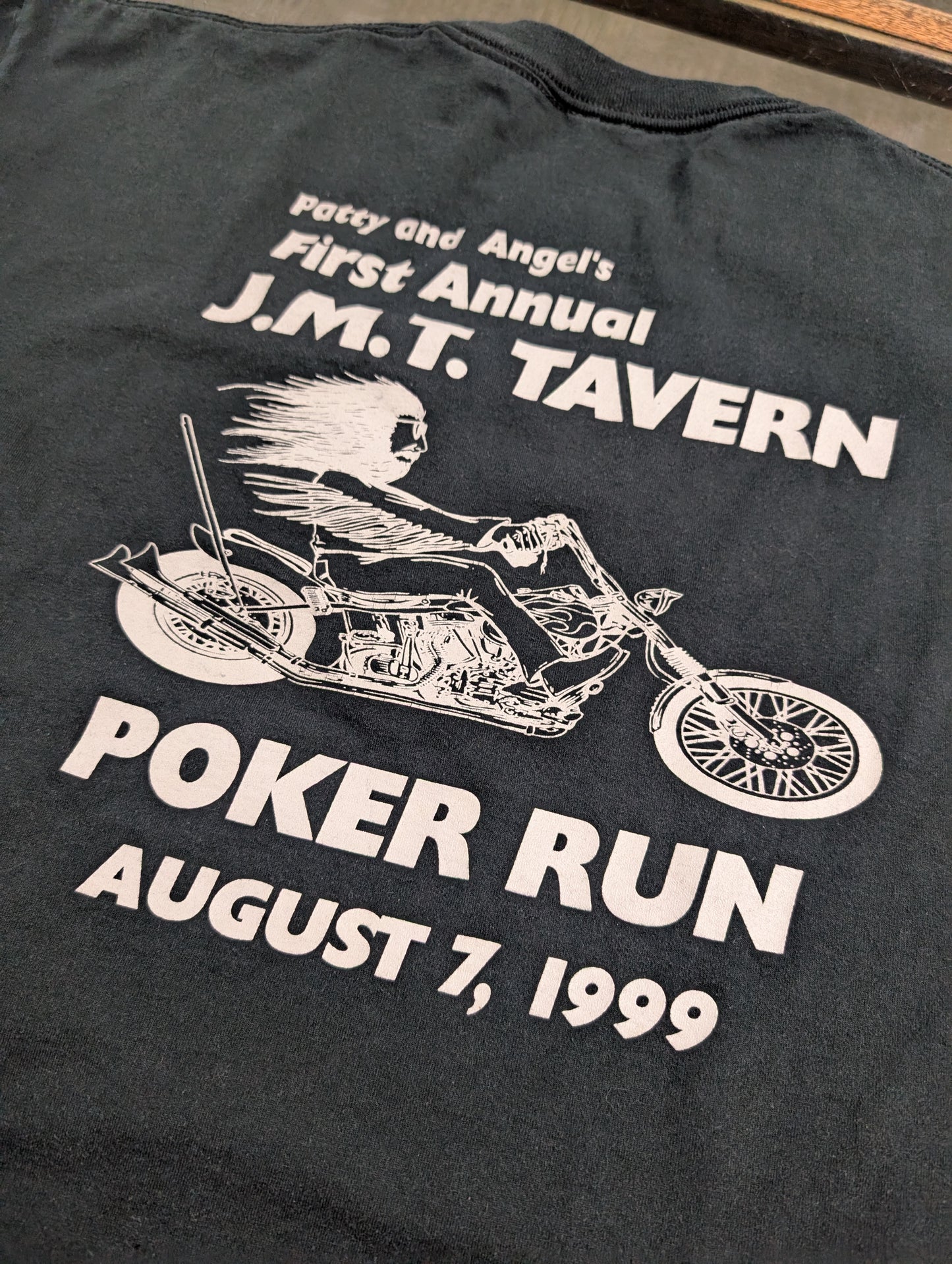 Y2K motorcycle tshirt