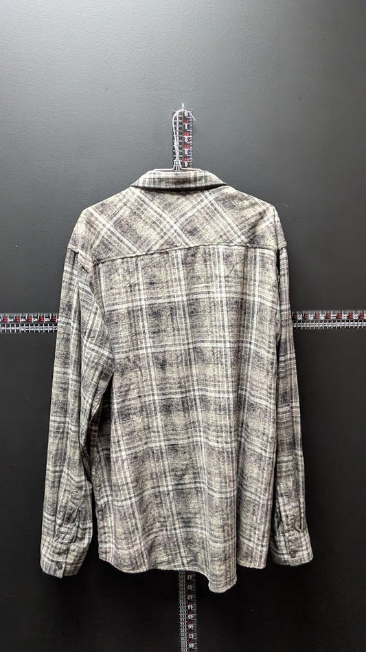 H Bar C Plaid Button-Up – 2XLT (Tall Fit)