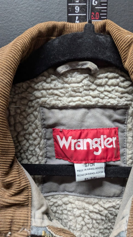 Wrangler Sherpa-Lined Work Jacket – Size Small