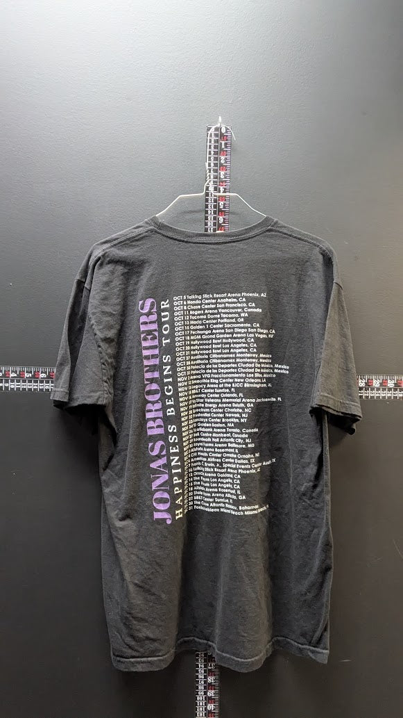 Jonas Brothers “Happiness Begins Tour” Graphic T-Shirt – Black – Size Large