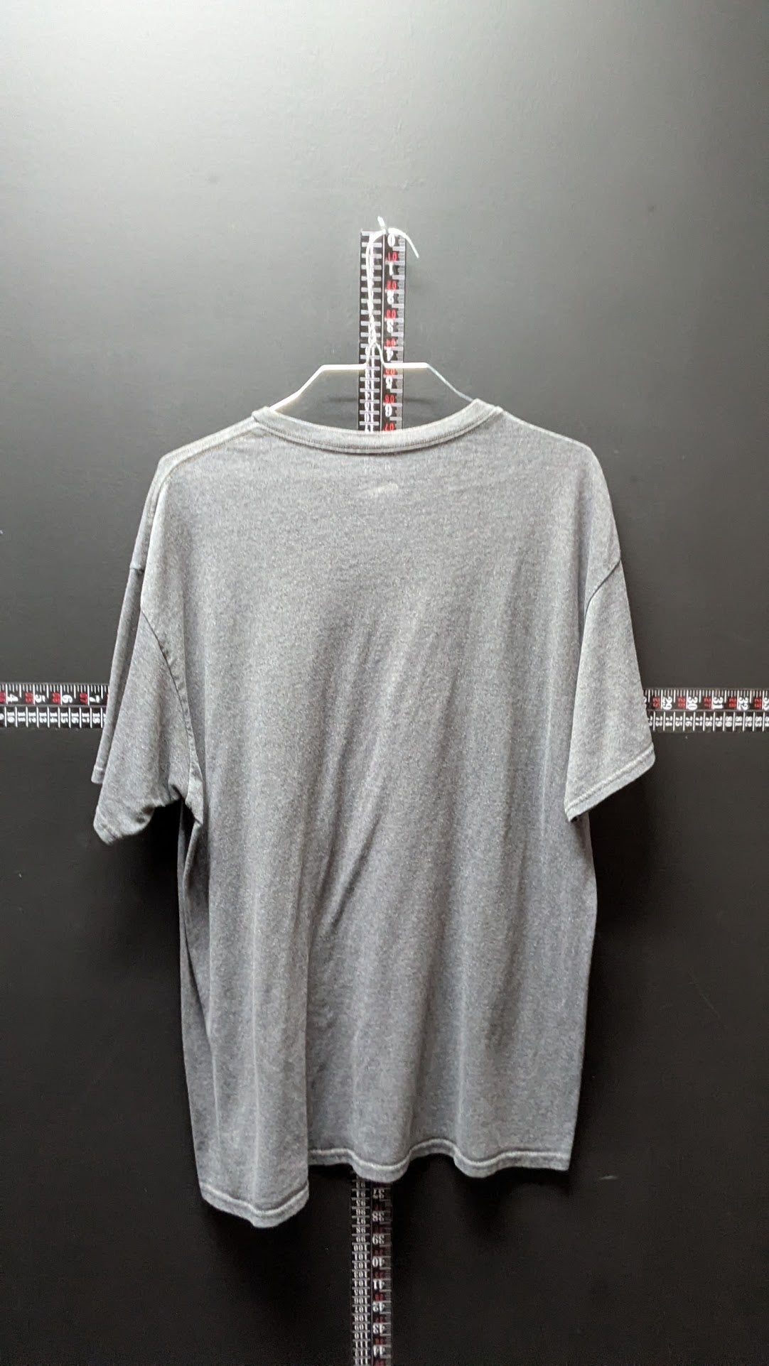 Budweiser Logo Graphic T-Shirt Gray Red Script Large