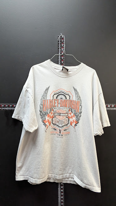 Vintage Harley-Davidson Thunderbird Albuquerque NM T-Shirt Mens XL White Tee