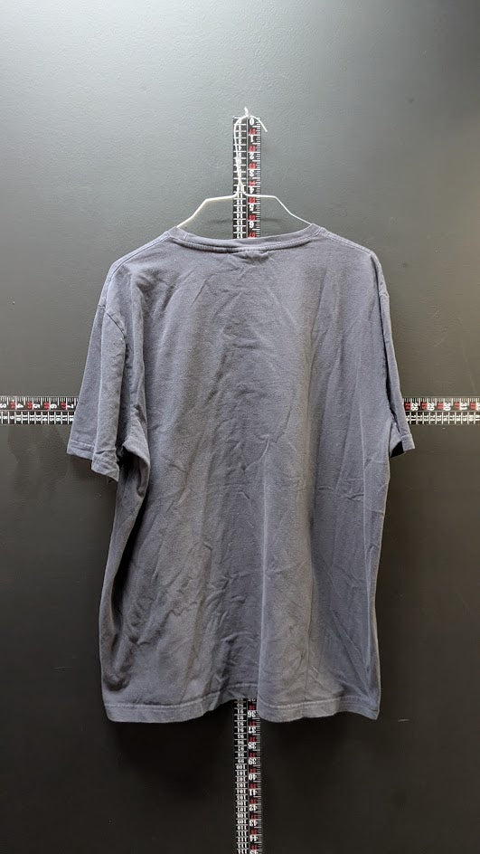 Triumph Motorcycles Great Britain Men’s T-Shirt XL Gray Union Jack Graphic