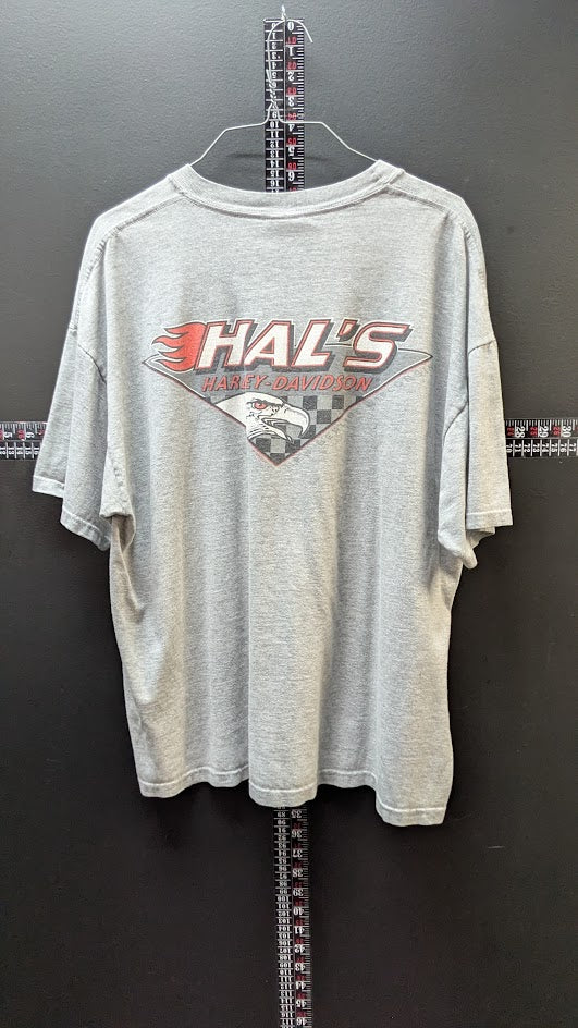 Vintage Harley-Davidson 100th Anniversary T-Shirt Men’s XL Gray Double Sided