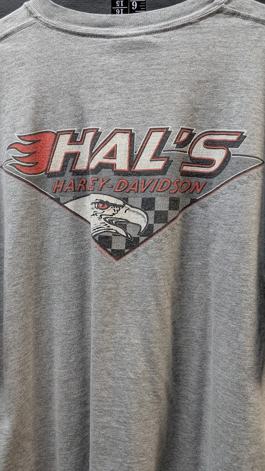 Vintage Harley-Davidson 100th Anniversary T-Shirt Men’s XL Gray Double Sided