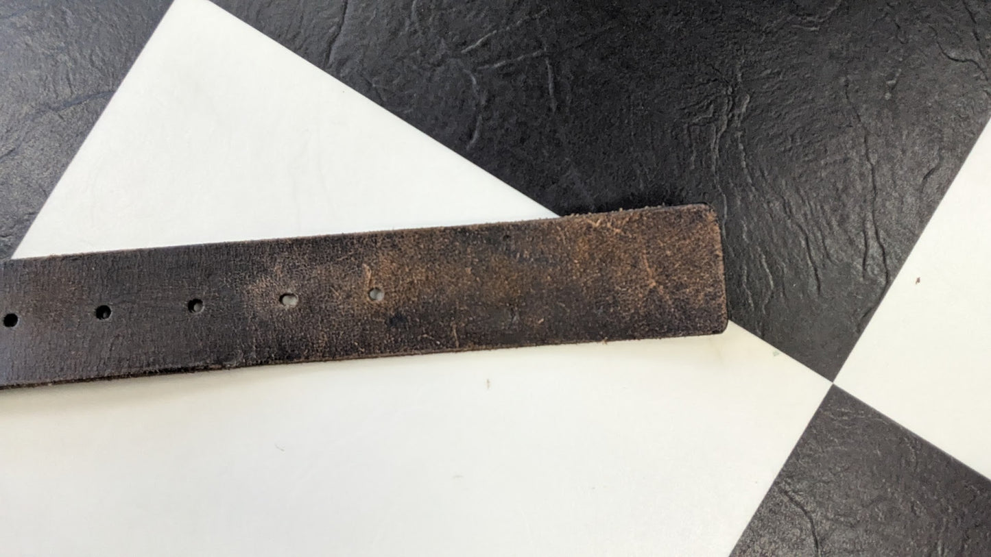 Harley-Davidson Genuine Cowhide Leather Belt Size 32