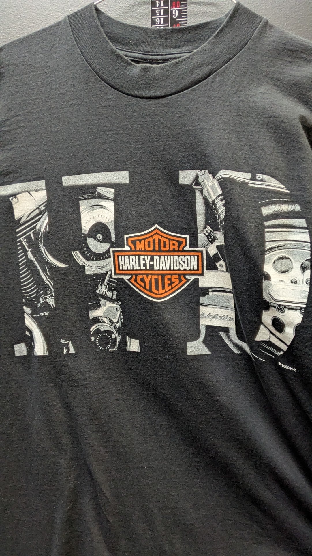 Vintage 2000 Harley-Davidson Cabo San Lucas Baja Mexico Long Sleeve T-Shirt XL Black