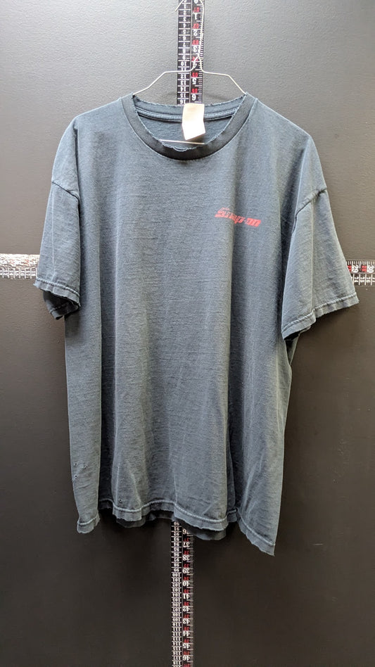 Vintage Snap-on "The Tool For Every Toy" Motorcycle T-Shirt Adult XL Black