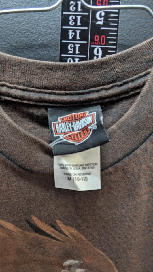Harley-Davidson Youth Eagle Graphic T-Shirt – NWT – Size Medium (10–12)