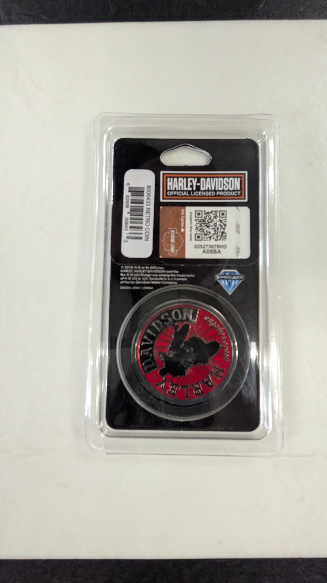 Harley-Davidson Retro Challenge Coin NOS Official Licensed Product