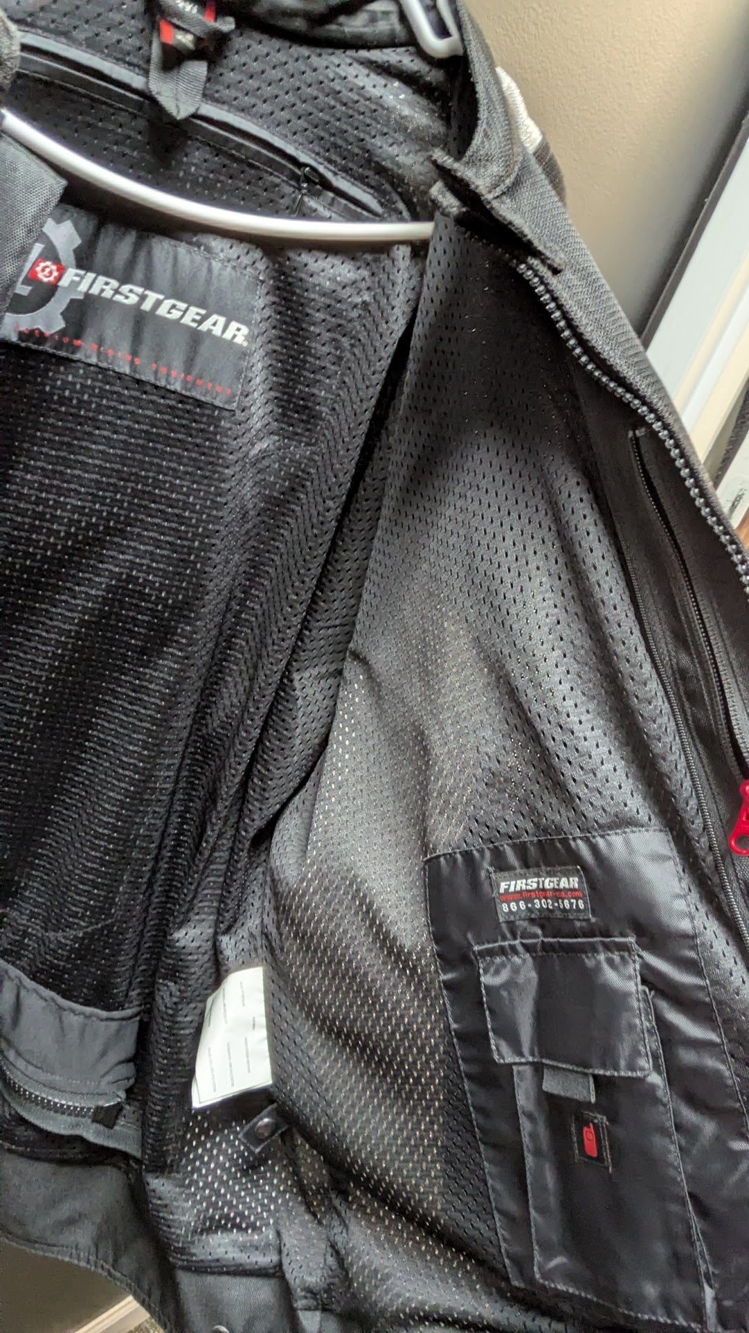 BILT Mesh Motorcycle Riding Jacket Armor Black Gray 3XL CE Padded Riding Coat