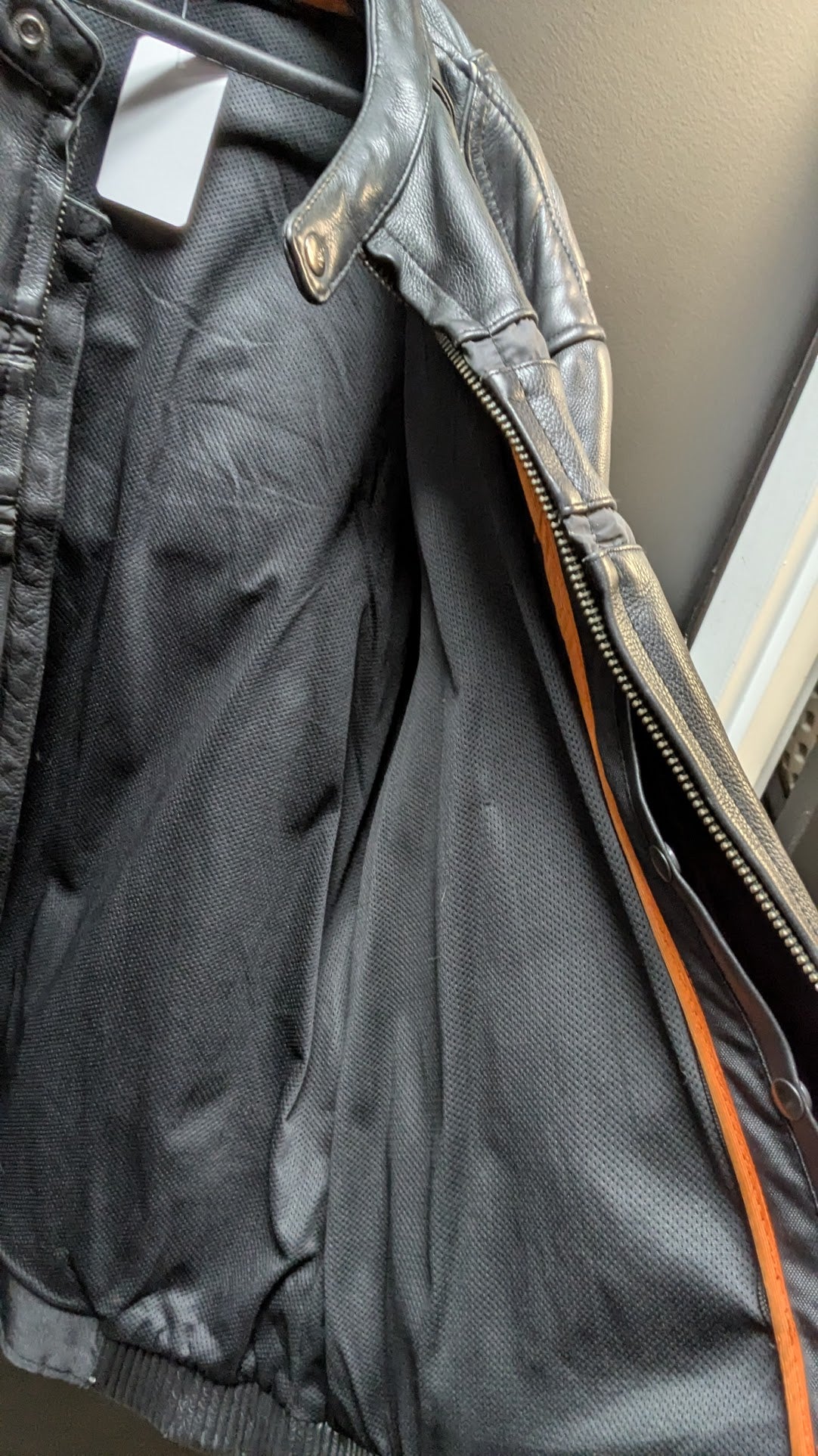 Harley-Davidson Men's Leather Motorcycle Jacket Armor Touring Black 3XL
