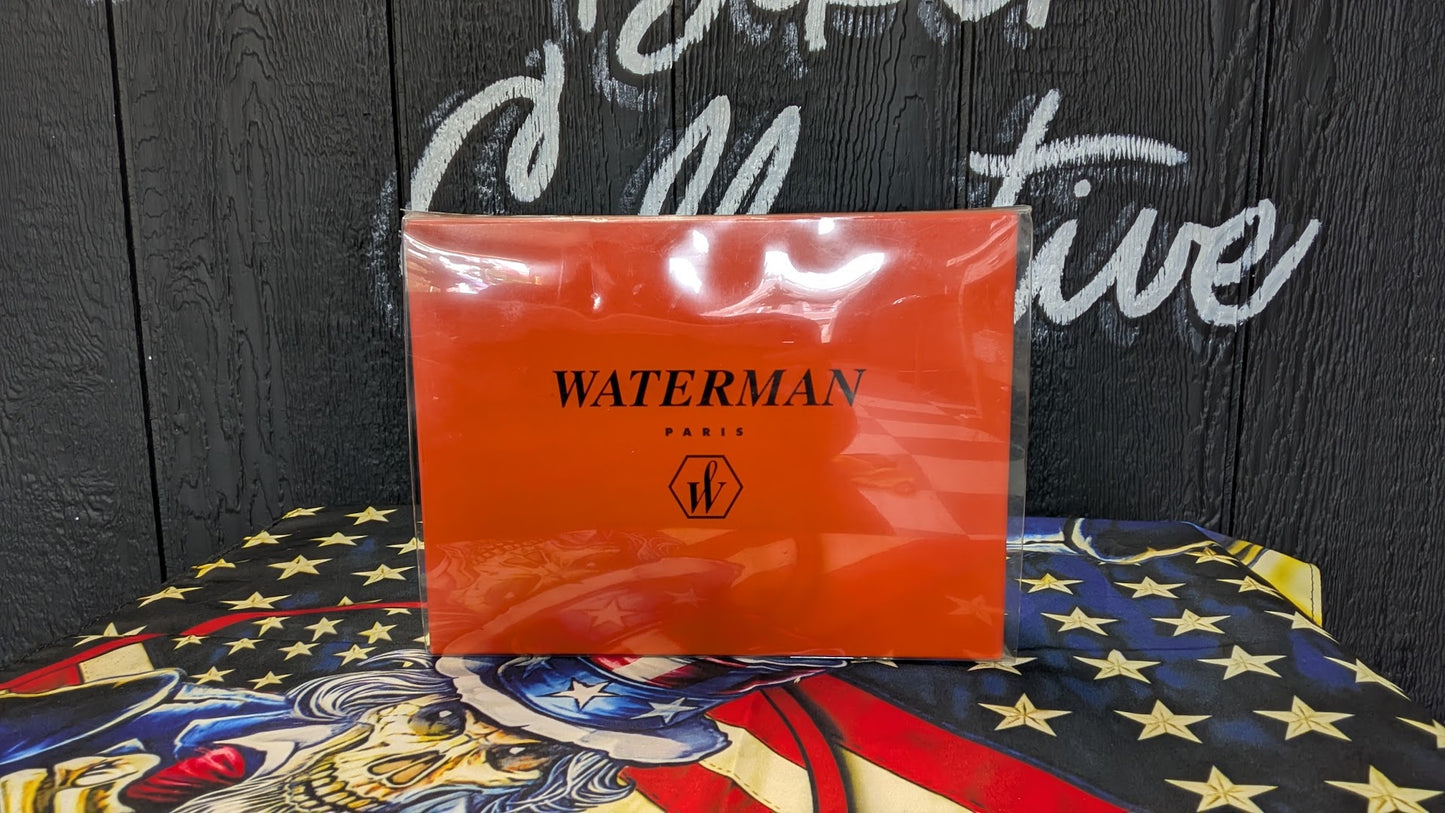 Harley-Davidson Waterman Paris Rollerball Pen Limited Edition w/ Case & Box New Gift Set