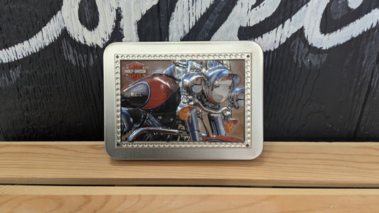 Harley-Davidson Collector Tin with Two Sealed Decks of Playing Cards Gift Set (2003)
