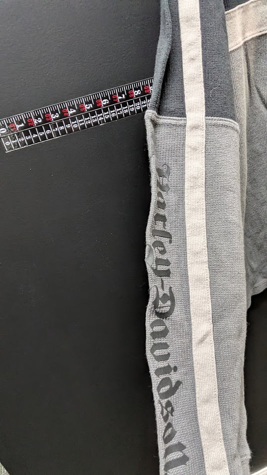 Harley-Davidson Colorblock Thermal Knit Long Sleeve Shirt Gray & Black Men's XL