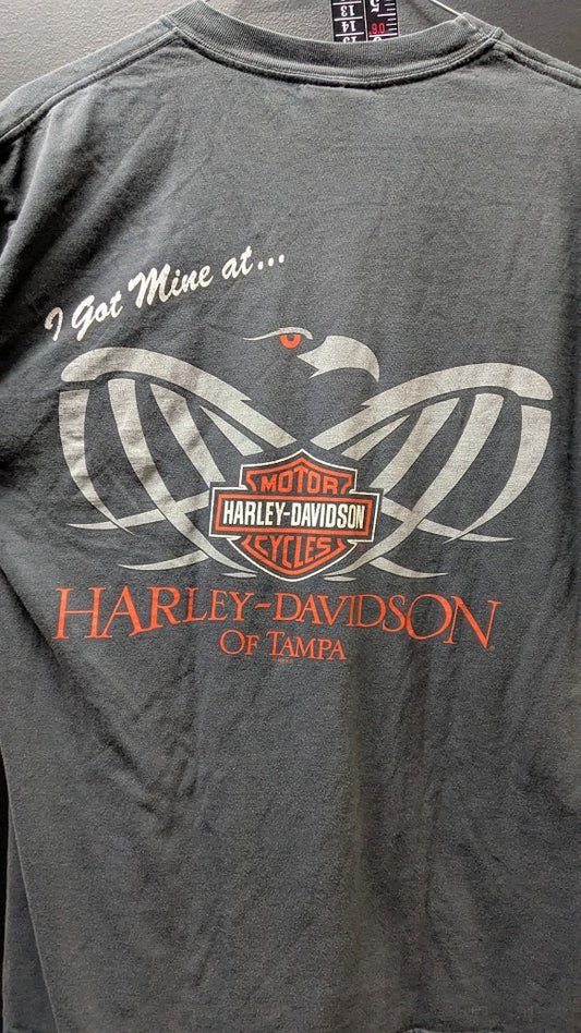 Harley-Davidson of Tampa Florida I Got Mine At Black T-Shirt Mens Medium