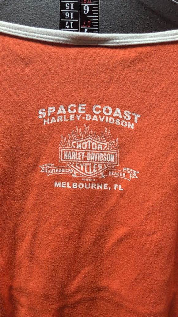 2004 Harley-Davidson Motorcycles Colorblock Long Sleeve Shirt – XL