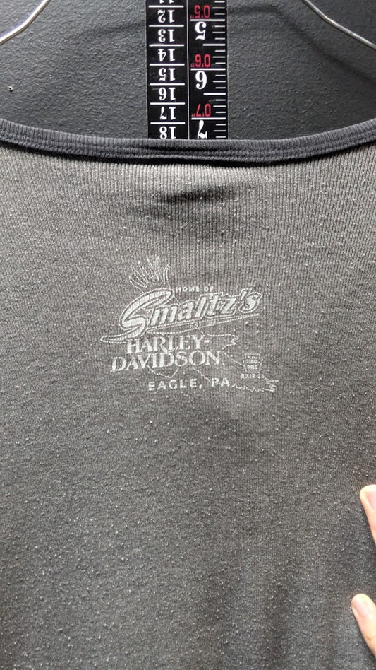 Vintage Harley-Davidson Eagle, PA Henley Shirt XL