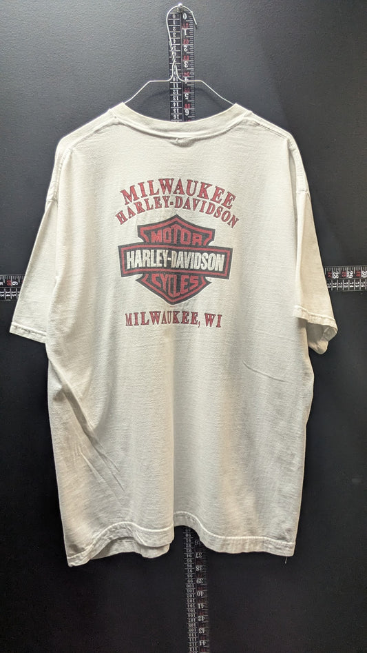 Vintage 2003 Harley-Davidson 100th Anniversary T-Shirt Milwaukee WI Men’s