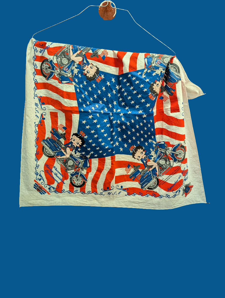 Betty Boop Biker Bandana 2002