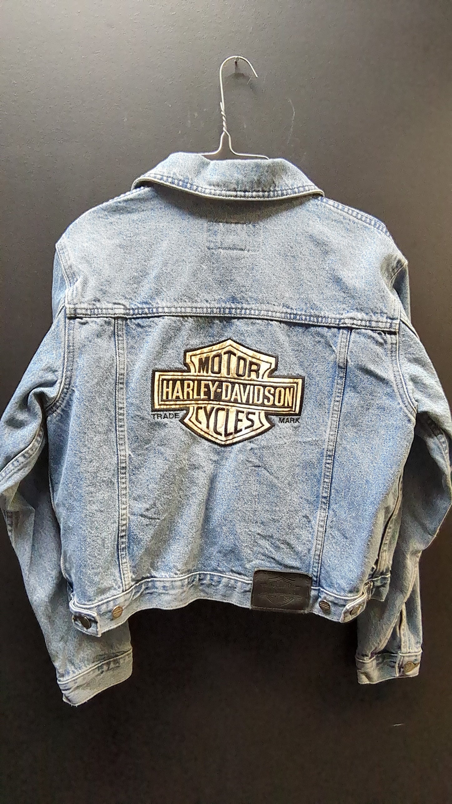 Harley Davidson Vintage Jean Jacket