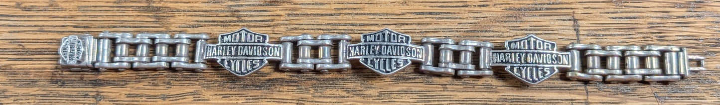 Sterling Silver Harley Bracelet