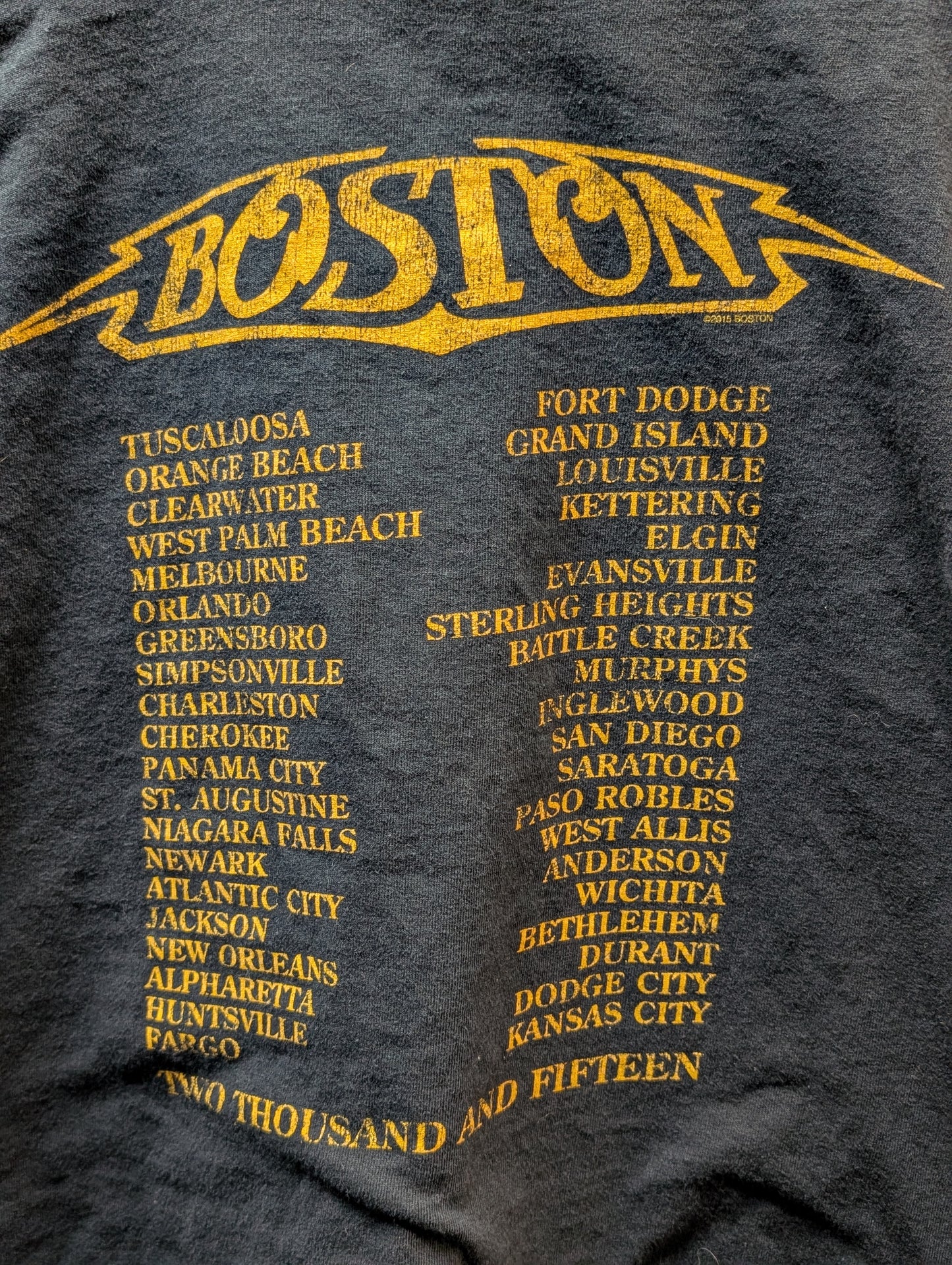 Boston Tour Tshirt