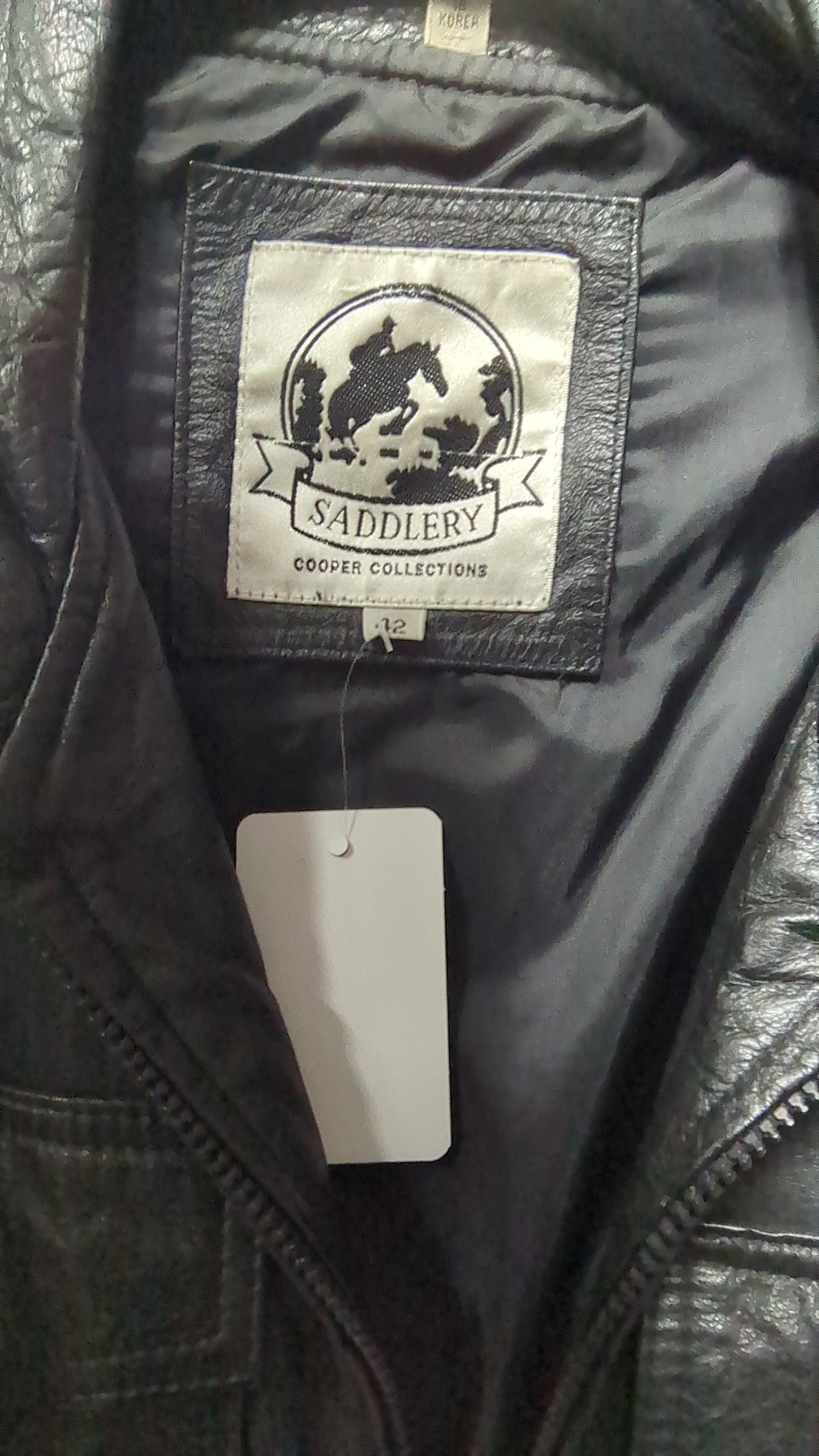Vintage leather jacket