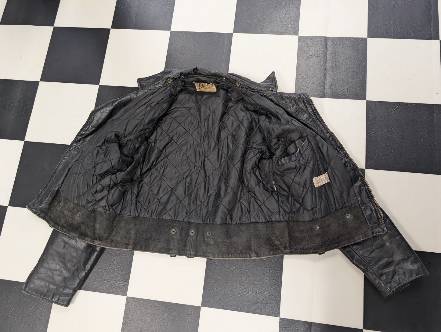 Berman's vintage 1980s leather jacket