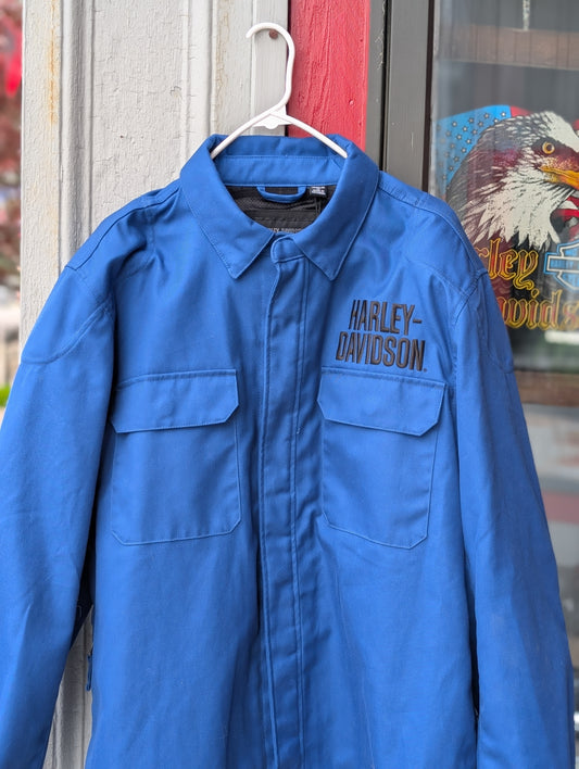 Armored Harley Davidson Men's Button and zip New with Tags XL