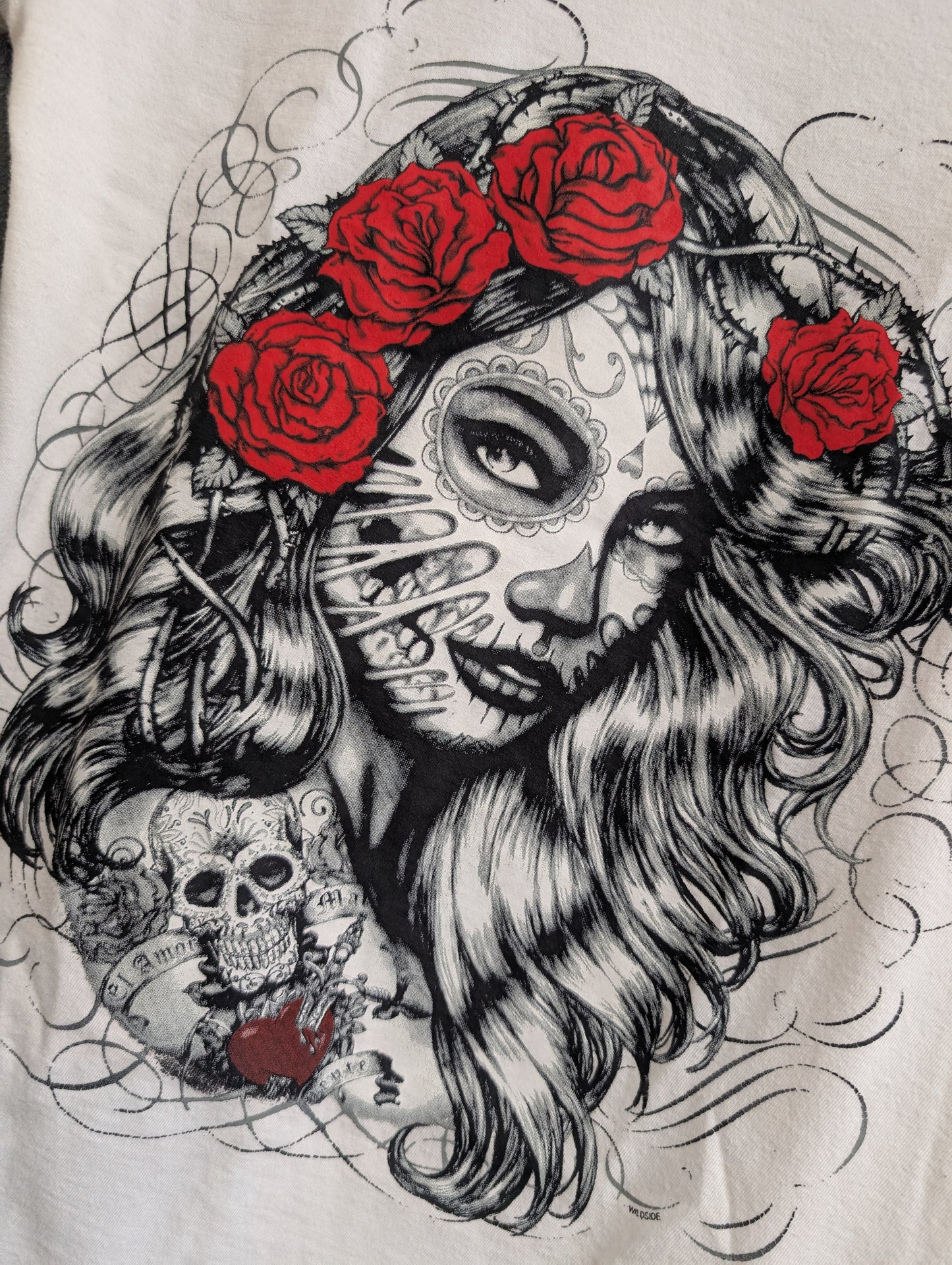 Sugar Skull Women's Medium tshirt
