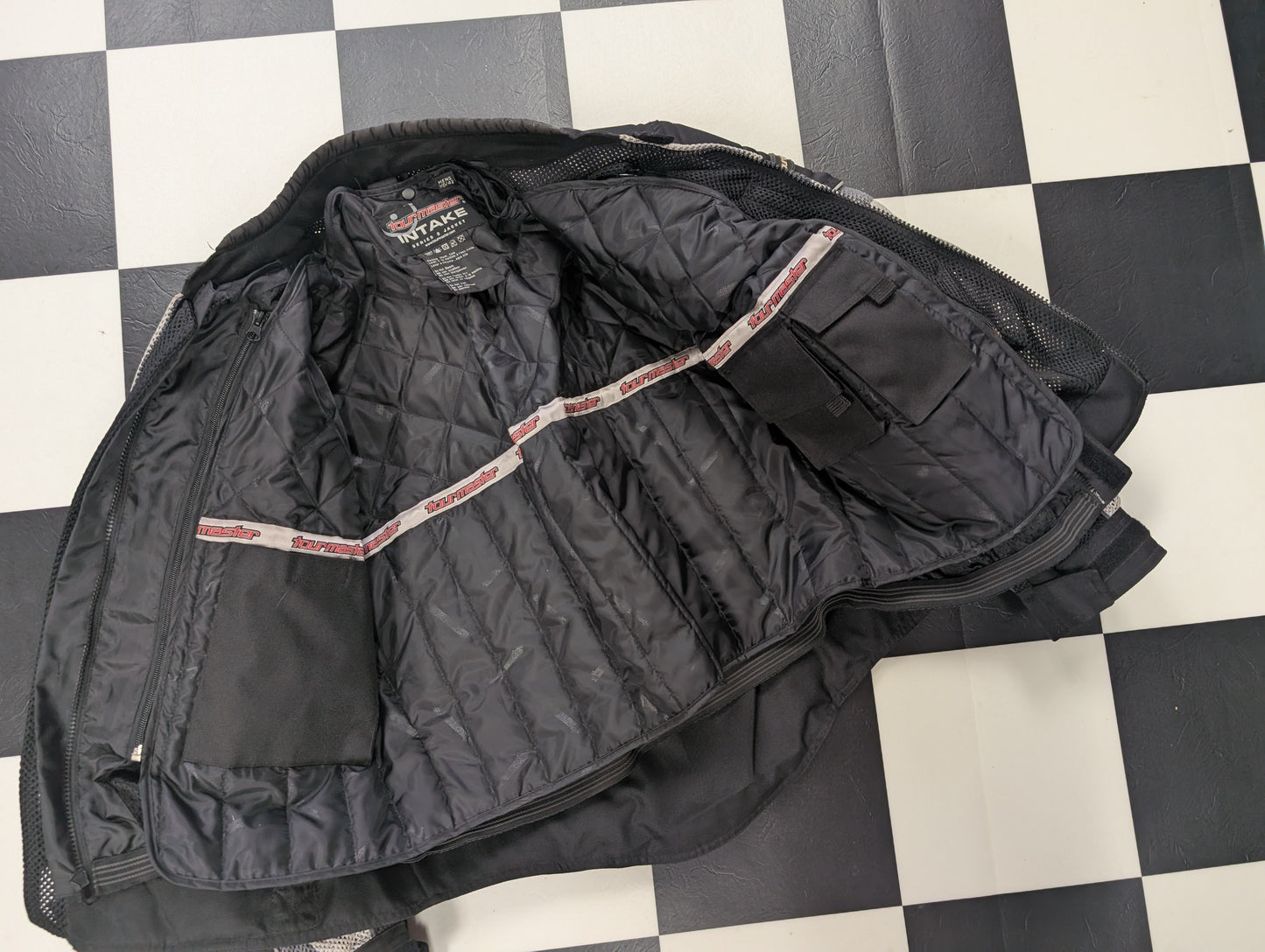 Tourmaster Men's Intake Air Motorcycle Jacket, also known as the Tourmaster Intake Series 2 Jacket size 42 with removable liner