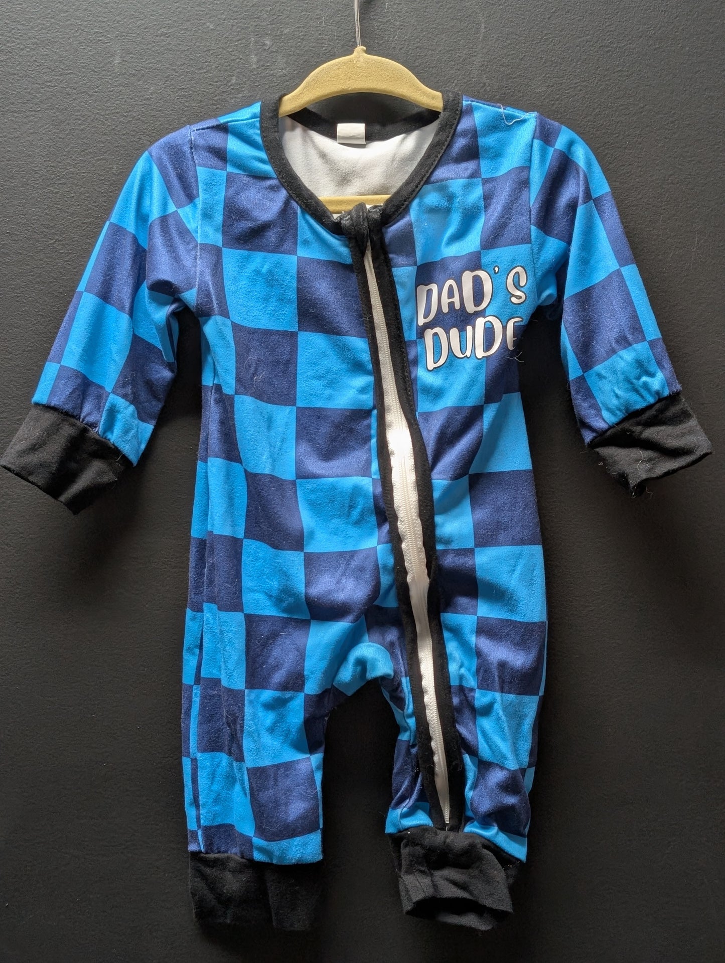 Dad's Dude 1-3 month bamboo outfit