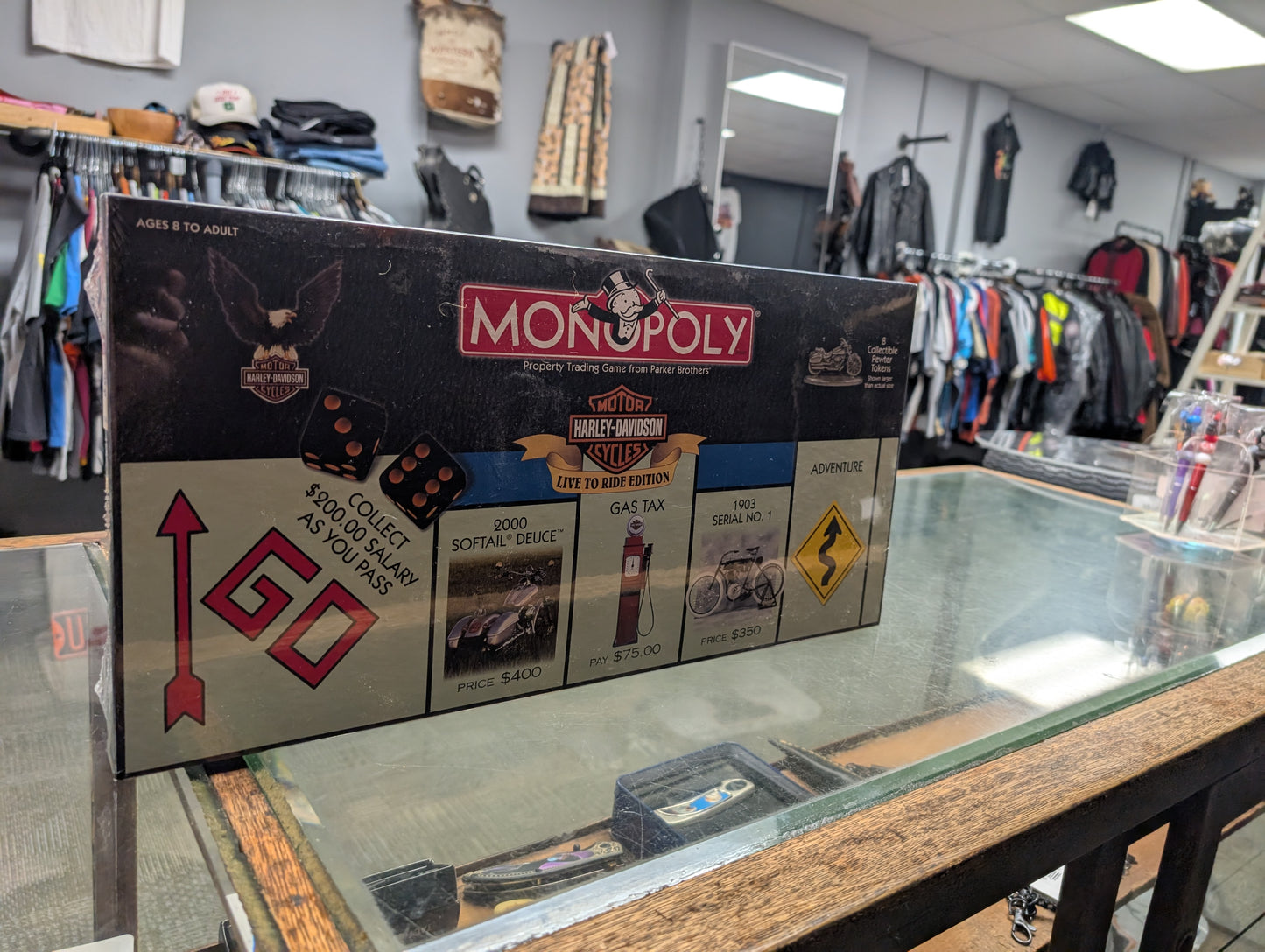 Harley Davidson Monopoly set