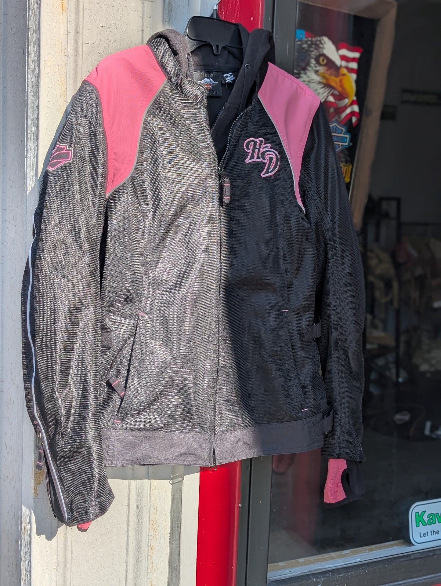 Mesh riding coat with liner Harley Davidson women's XL