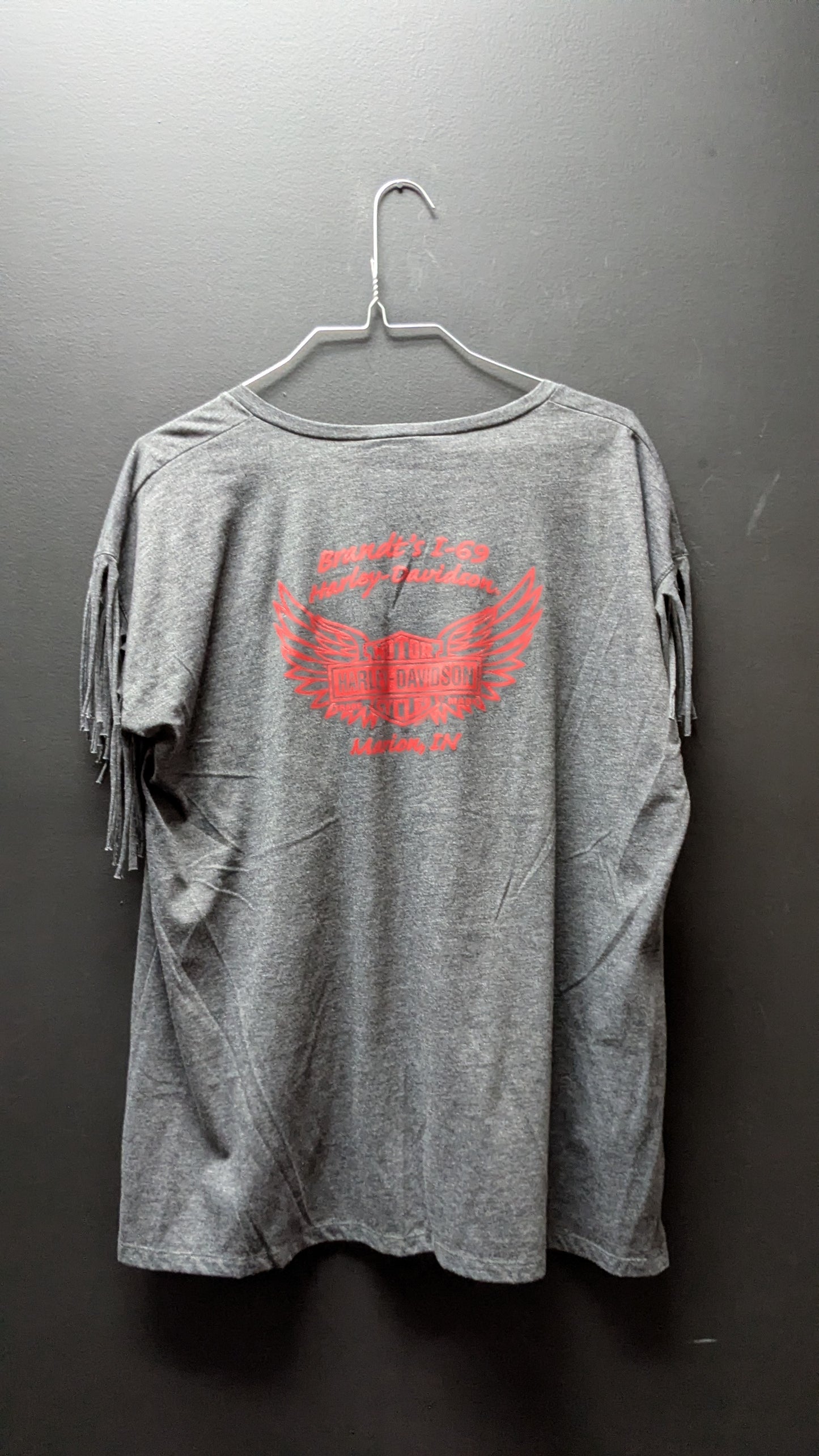 Harley-Davidson Women's Fringe V-neck
