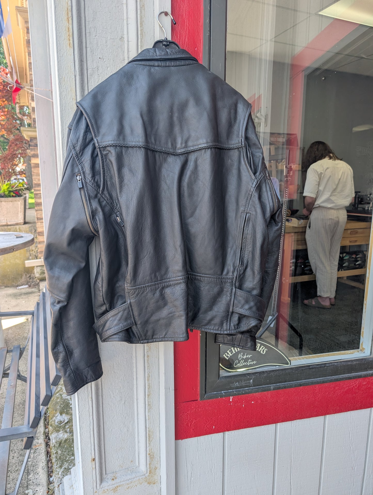 Milwaukee motorcycle leather coat