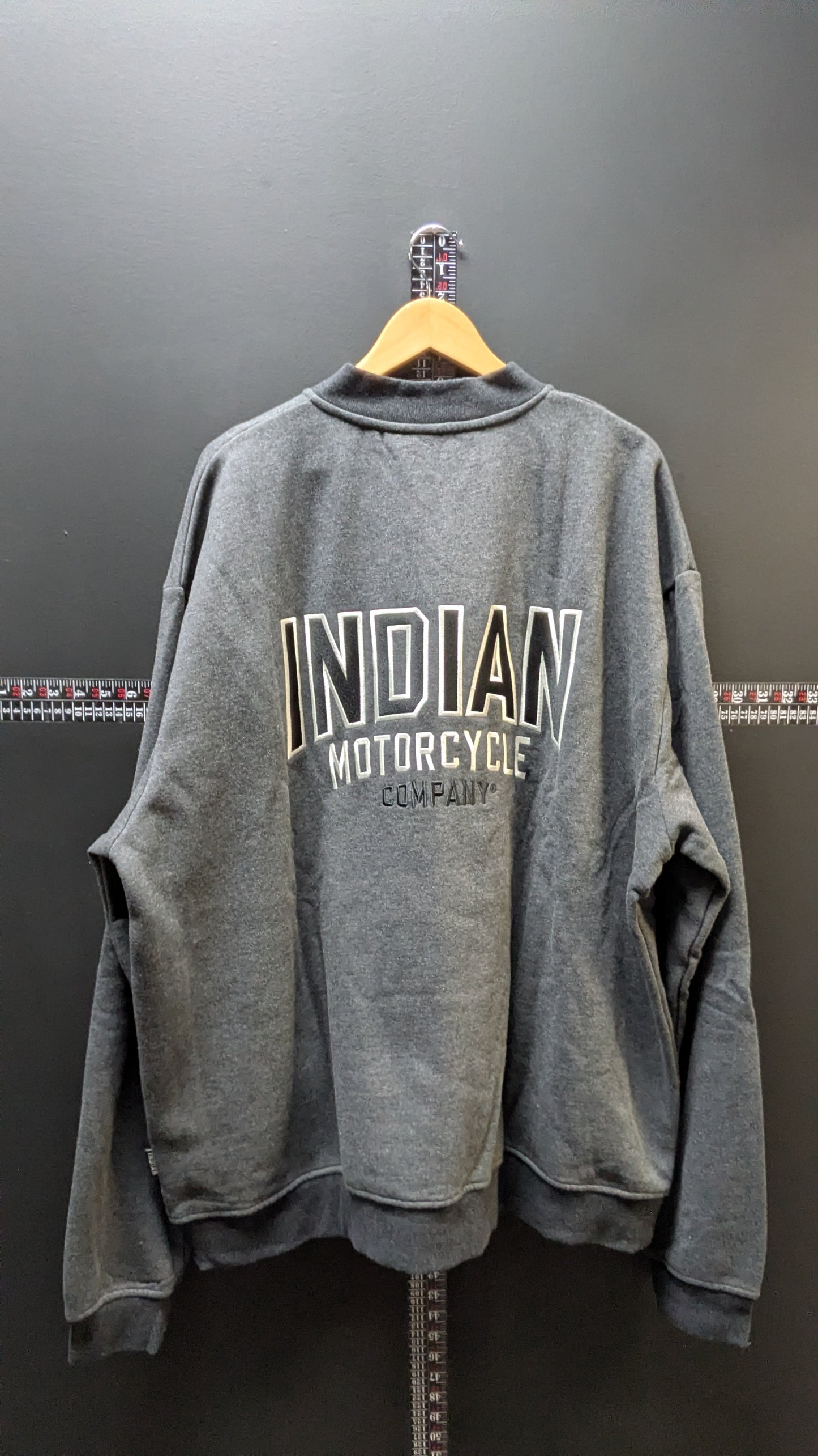 NEW! Indian Motorcycle Embroidered Men's Bomber Jacket - Size 3XL