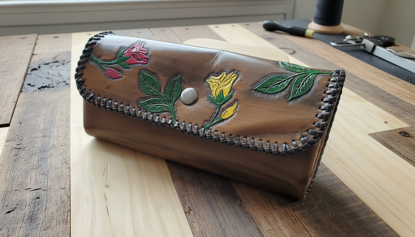 Custom Leather Wallet