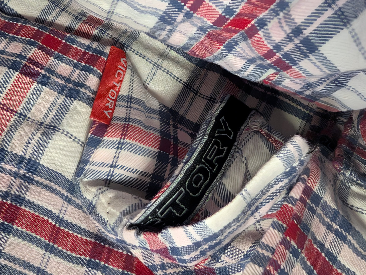 Victory Women's Attitude Plaid Shirt (Flannel) New old Stock Medium
