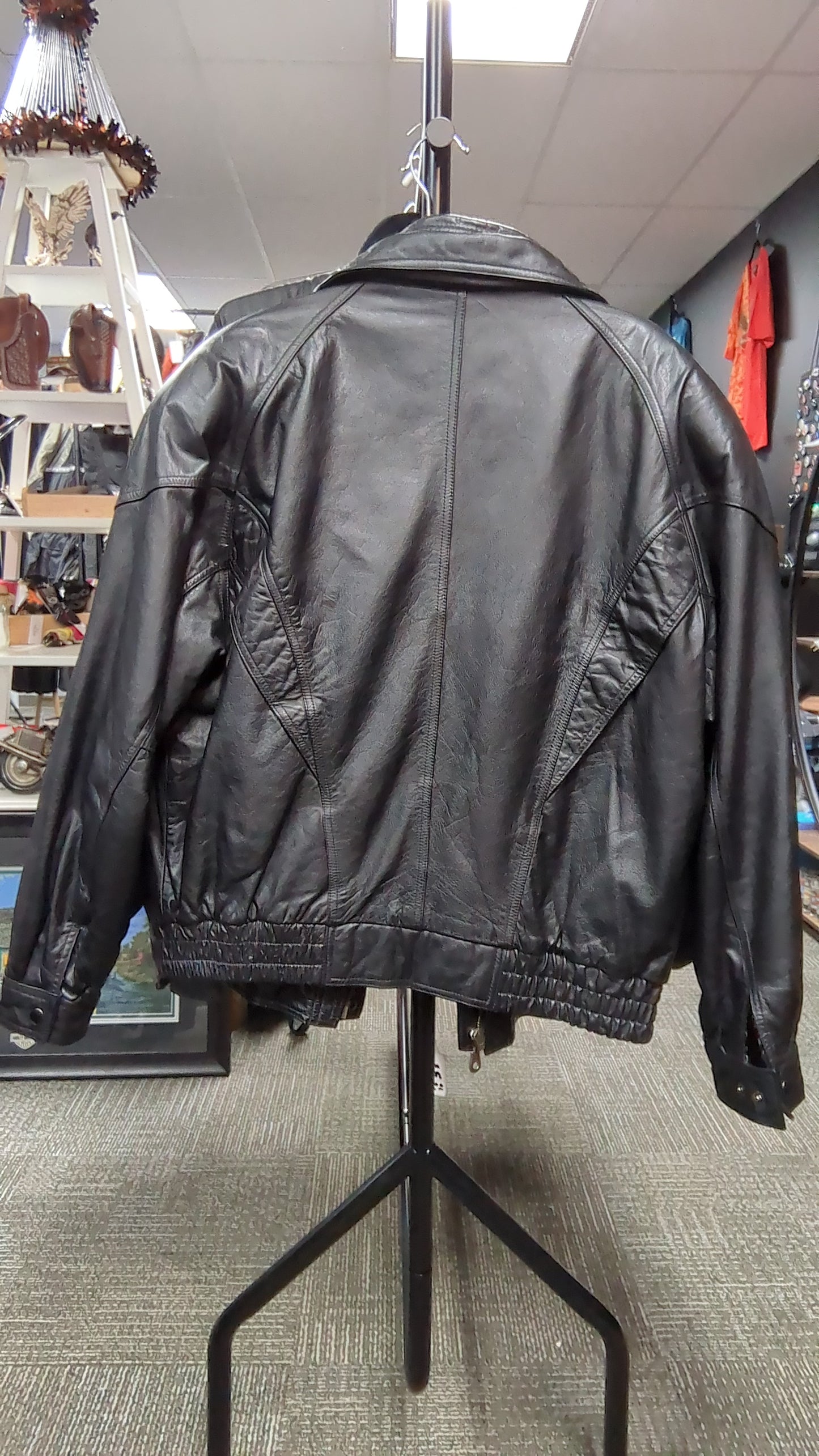 Leather Motorcycle Riding Jacket